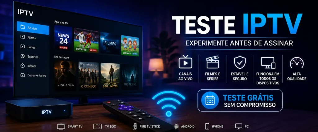 A Evolução do Posicionamento Digital e a Dinâmica do Teste IPTV | GoldenCross IPTV